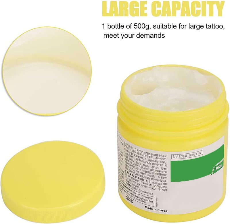 woobles Tattoo numbing cream strong 500g, Tattoo Numb Deep Numbing Topical Cream Pain Relieving Cream Fast Acting Laser Removal Microblading Cosmetic Procedure (19.8%) - Image 4
